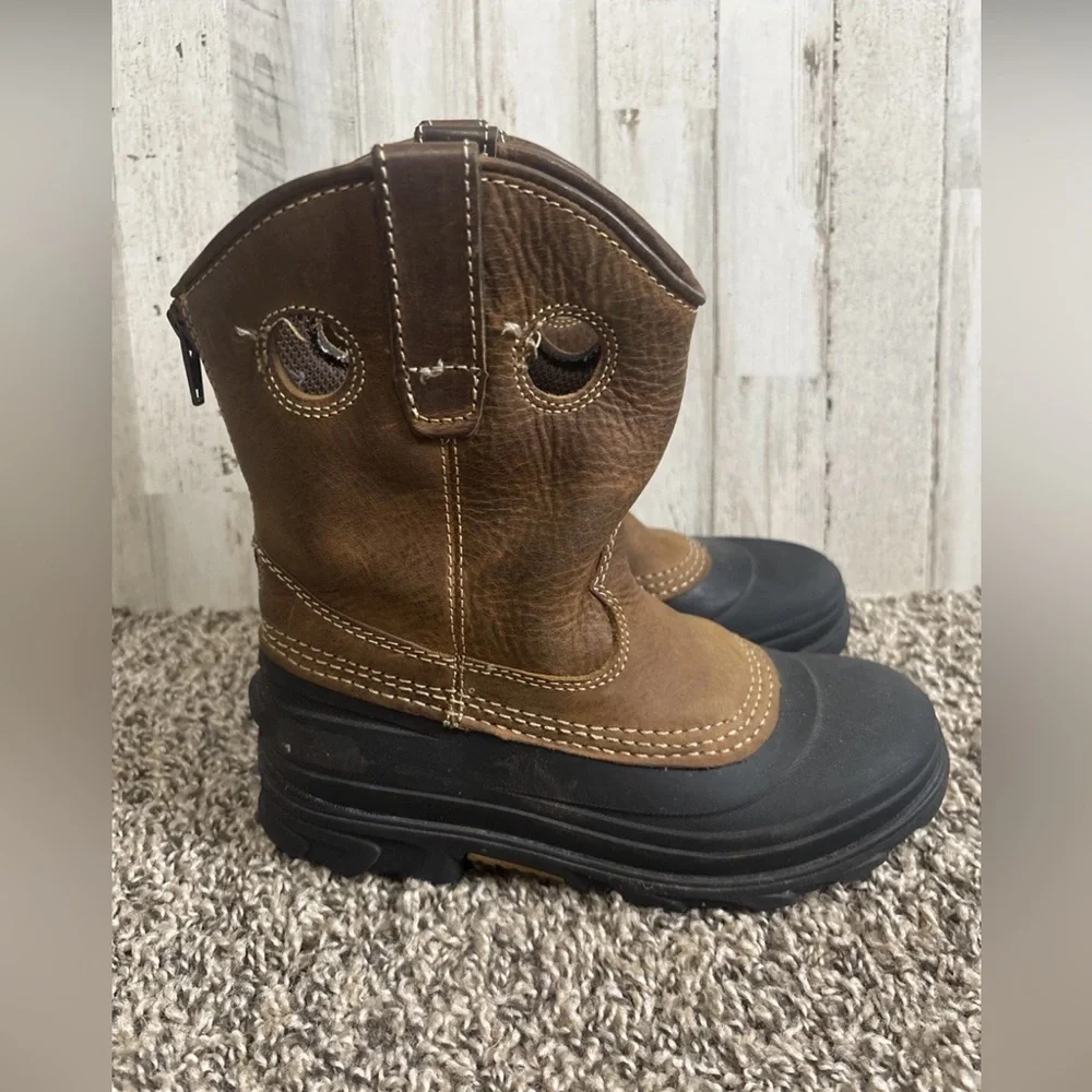 Georgia‎ Boot Mud Dog Brown Leather Boots